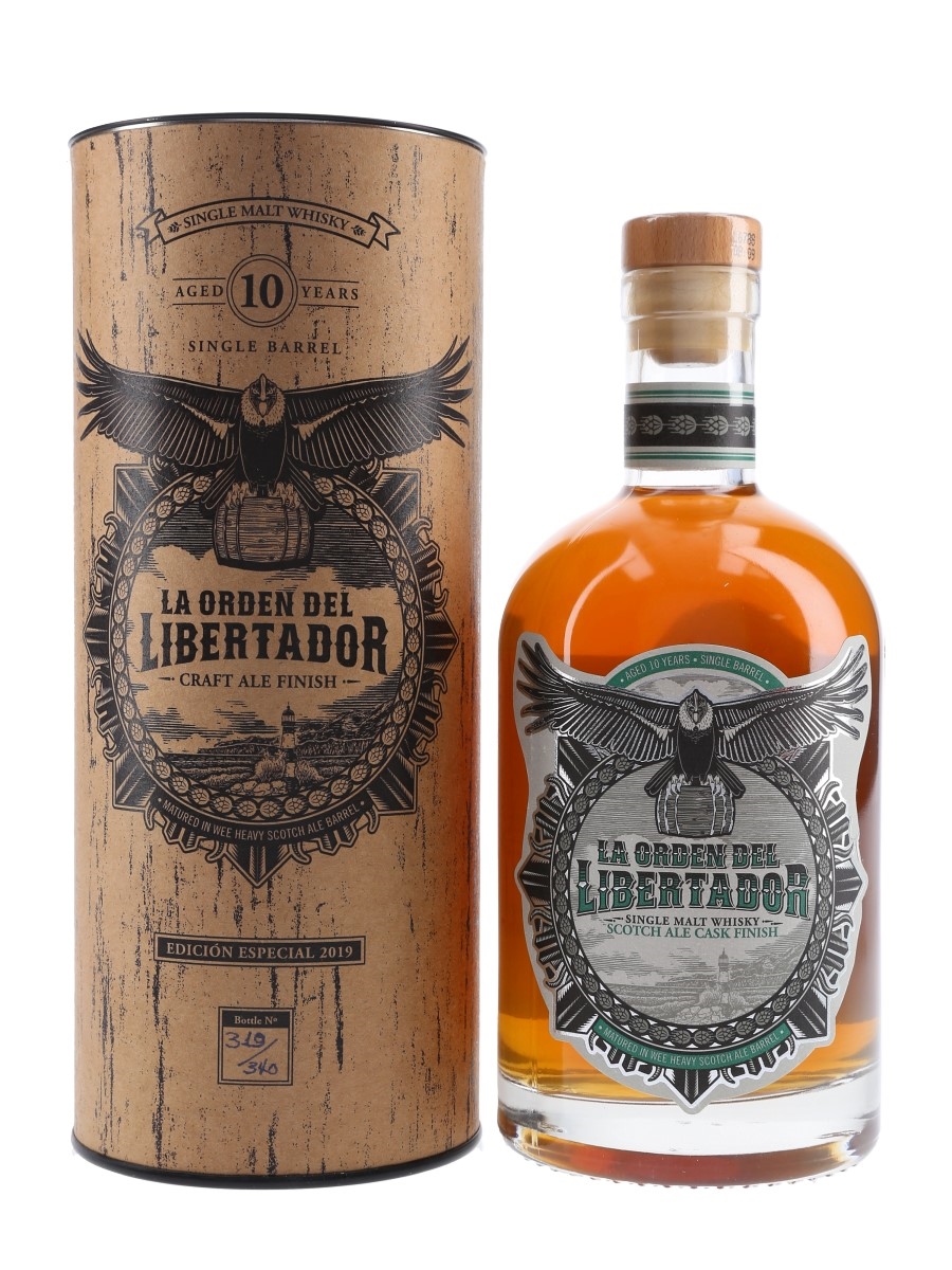 La Orden Del Libertador 10 Year Old Special Edition 2019 - Scotch Ale Cask Finish 70cl / 40%