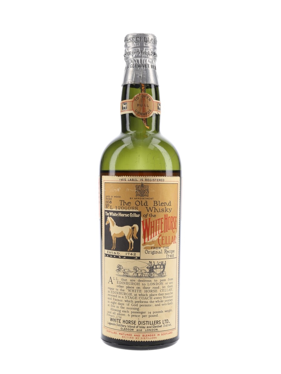 White Horse Bottled 1938 75cl