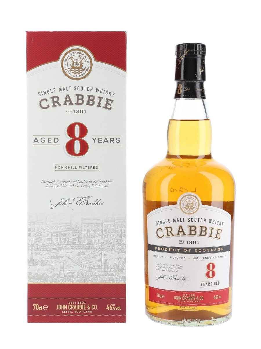 Crabbie 8 Year Old  70cl / 46%