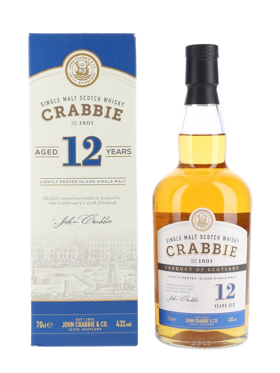 Crabbie 12 Year Old  70cl / 43%