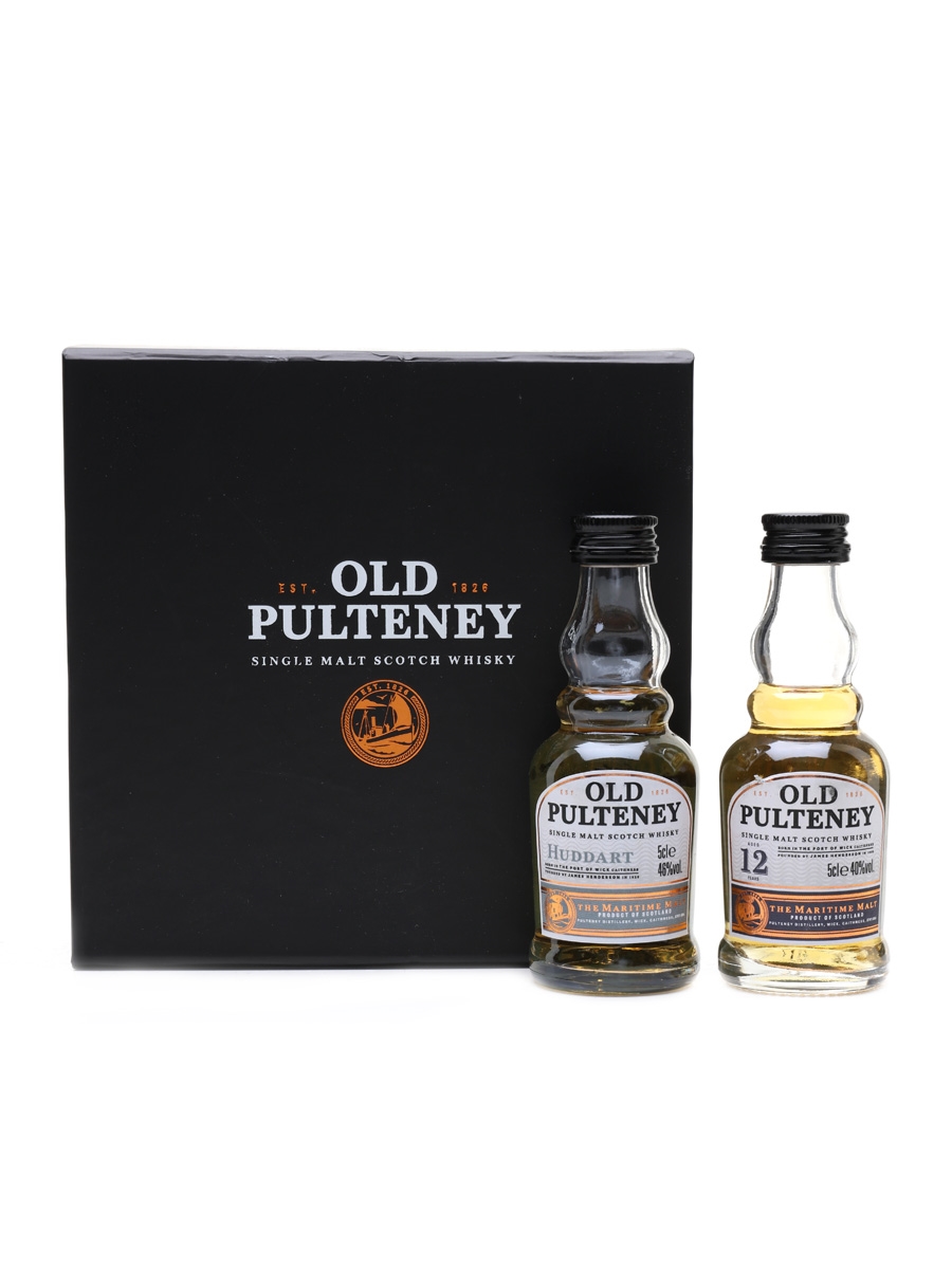 Old Pulteney Huddart & 12 Year Old  2 x 5cl