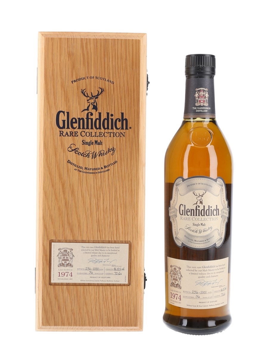 Glenfiddich 1974 36 Year Old Rare Collection Bottled 2011 70cl / 46.8%