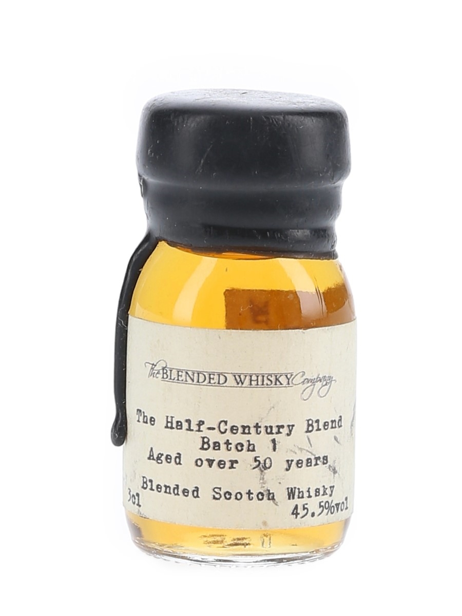 Blended Whisky Company 50 Year Old Half Century Blend Batch 1 - Drinks By The Dram 3cl / 45.5%