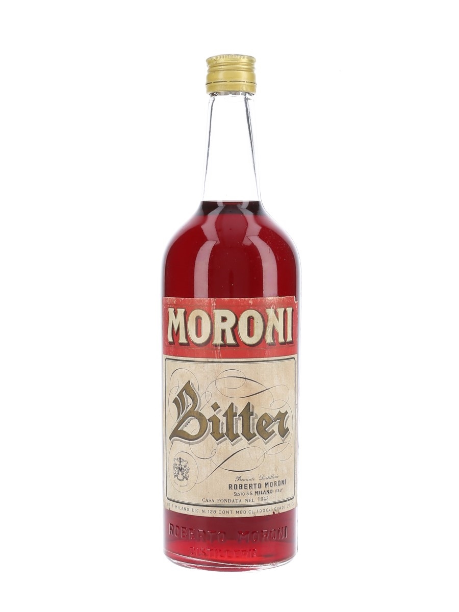 Roberto Moroni Bitter Bottled 1950s 100cl / 21%
