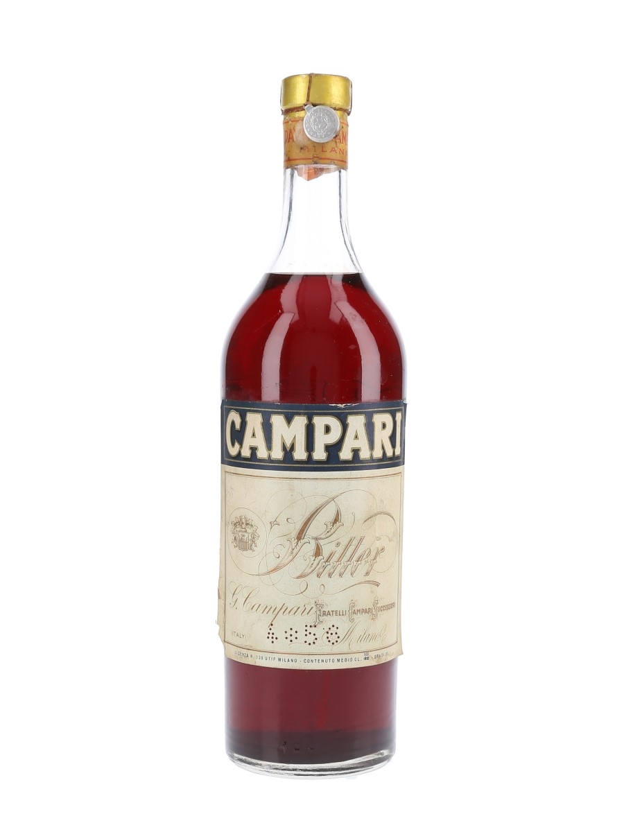 Campari Bitter Bottled 1950s 100cl / 25%