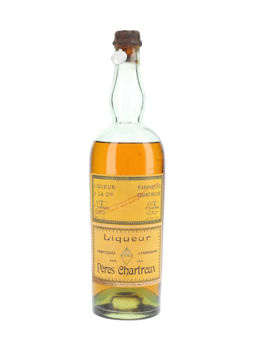 Chartreuse Yellow Bottled 1930-1945 - Tarragona 75cl