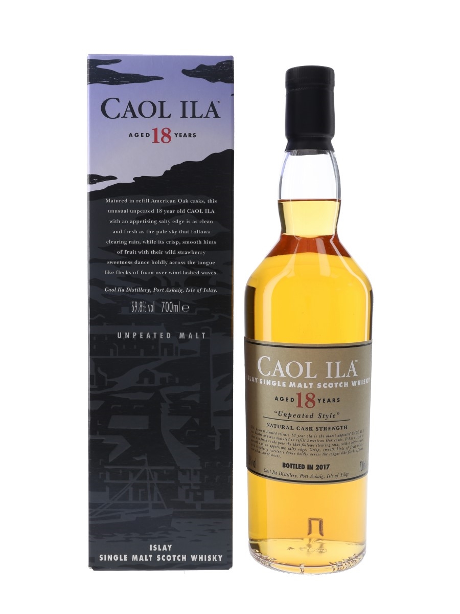 Caol Ila 18 Year Old Unpeated Style Special Releases 2017 70cl / 59.8%