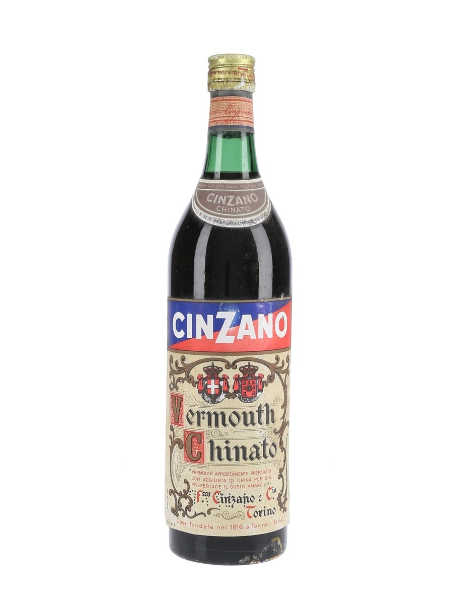 Cinzano Vermouth Chinato Bottled 1960s 100cl