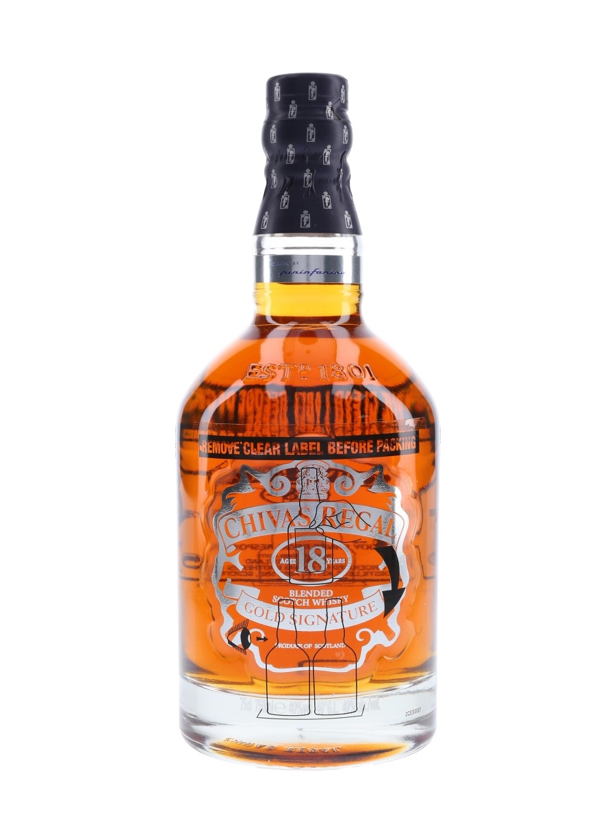 Chivas Regal 18 Year Old Gold Signature - Lot 68597 - Buy/Sell Blended  Whisky Online