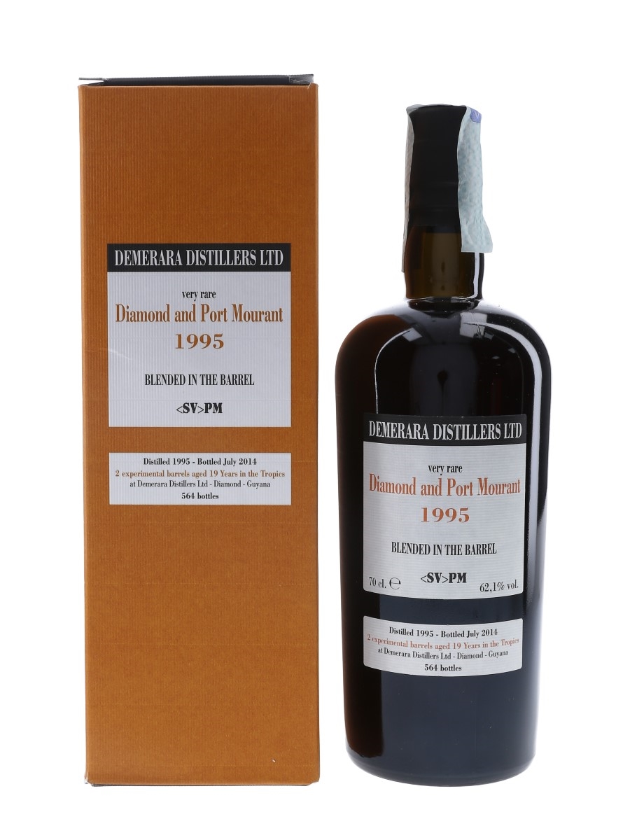 Diamond And Port Mourant 1995 19 Year Old - Velier 70cl / 62.1%