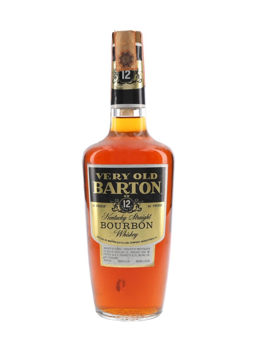 Barton 12 Year Old Bottled 1970s - Ferraretto 75cl / 43%