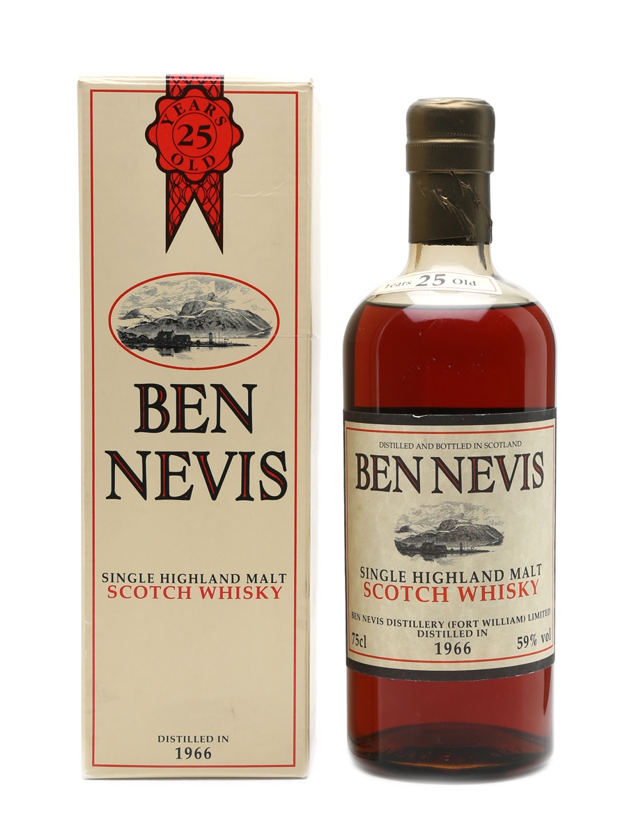 Ben Nevis 1966 25 Years Old 75cl / 59%