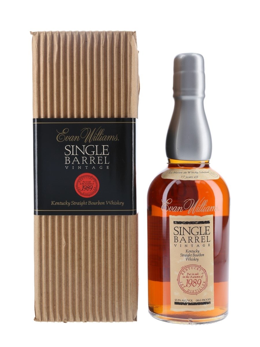 ウイスキー Evan Williams Single Barrel 1997 1997 Evan Williams Single Barrel Vintage Straight Bourbon Whiskey