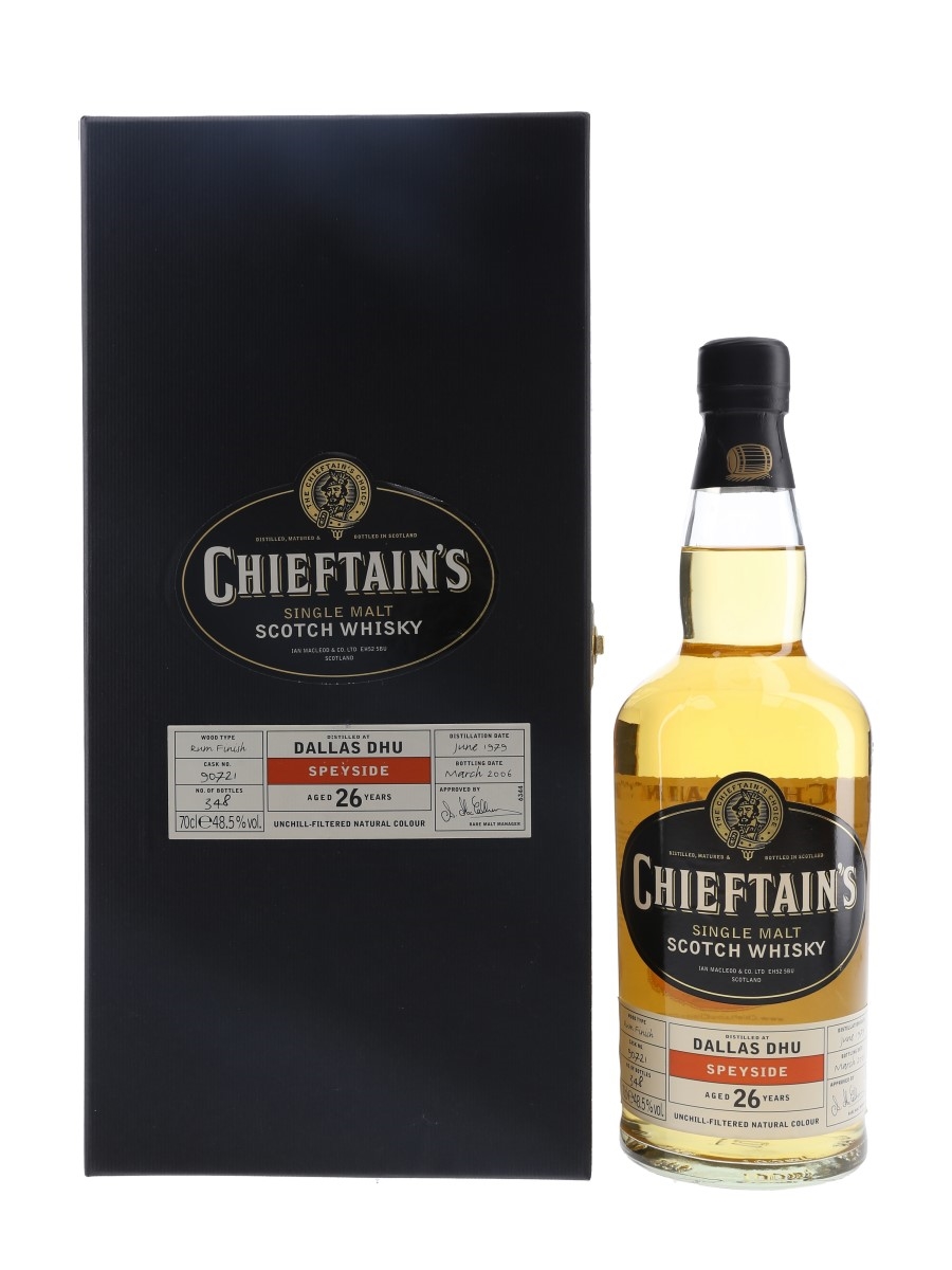 Dallas Dhu 1979 26 Year Old Bottled 2006 - Chieftain's 70cl / 48.5%