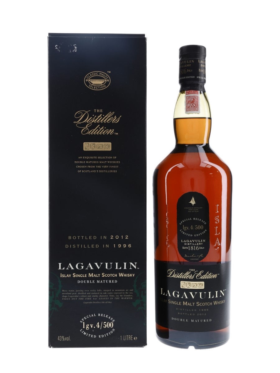 Lagavulin 1996 Distillers Edition Bottled 2012 100cl / 43%