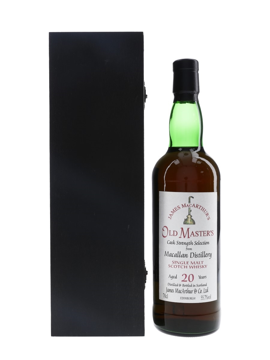 Macallan 20 Year Old James MacArthur's Old Master's 70cl / 55.7%