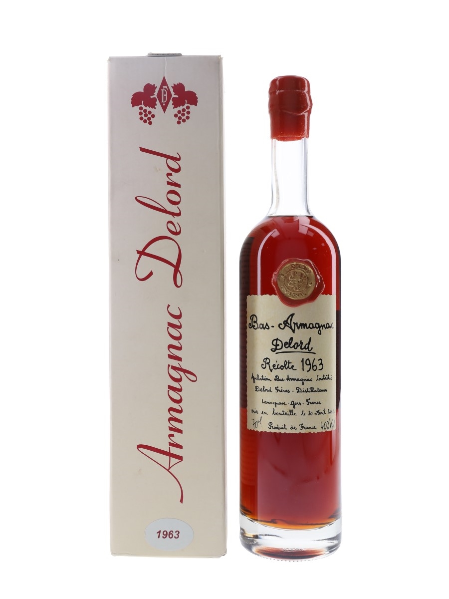 Delord 1963 Bas Armagnac Bottled 2012 70cl / 40%
