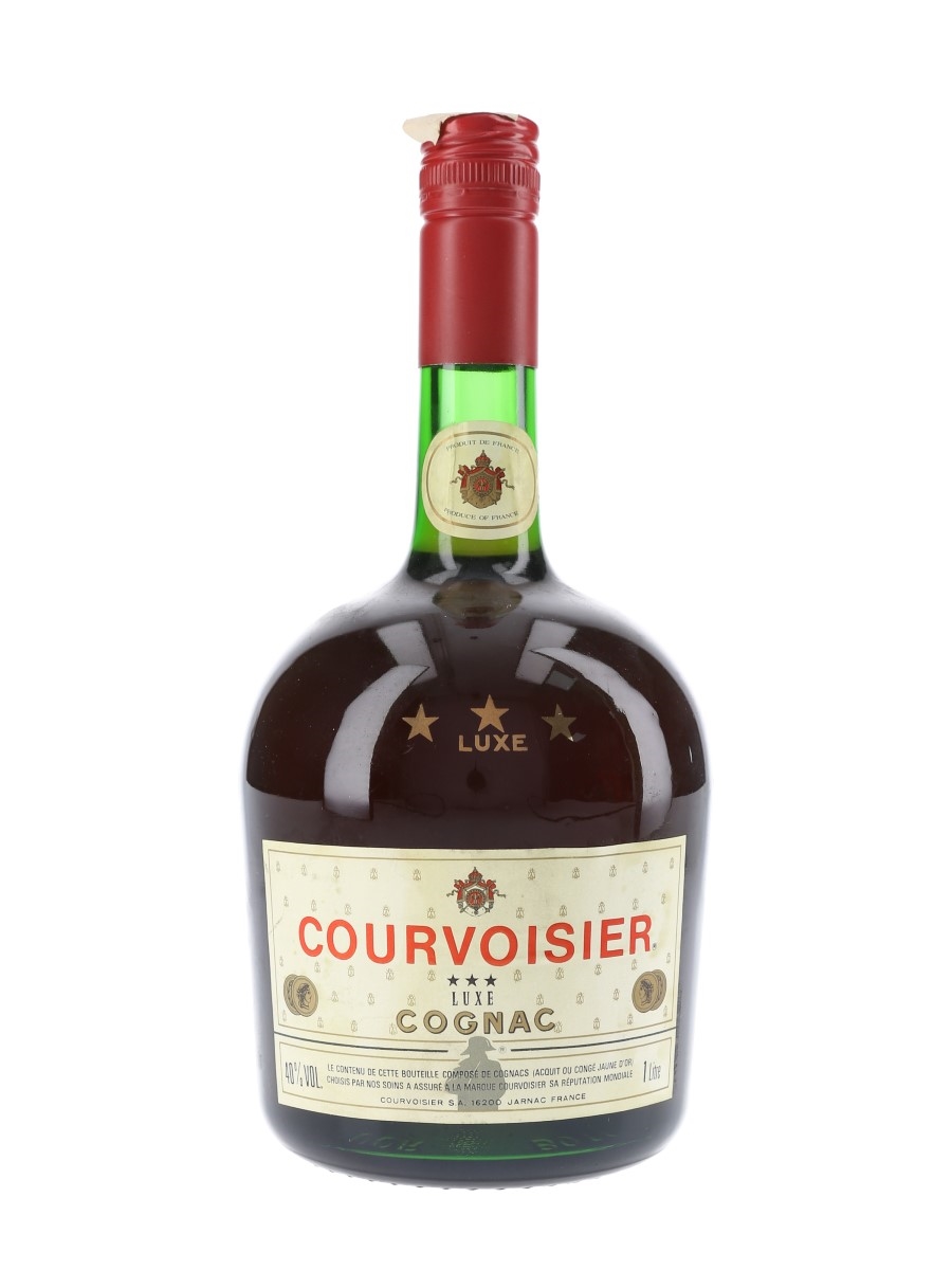Courvoisier 3 Star Luxe Bottled 1970s 100cl / 40%