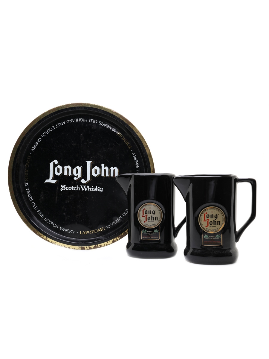 Long John Water Jugs & Tray  