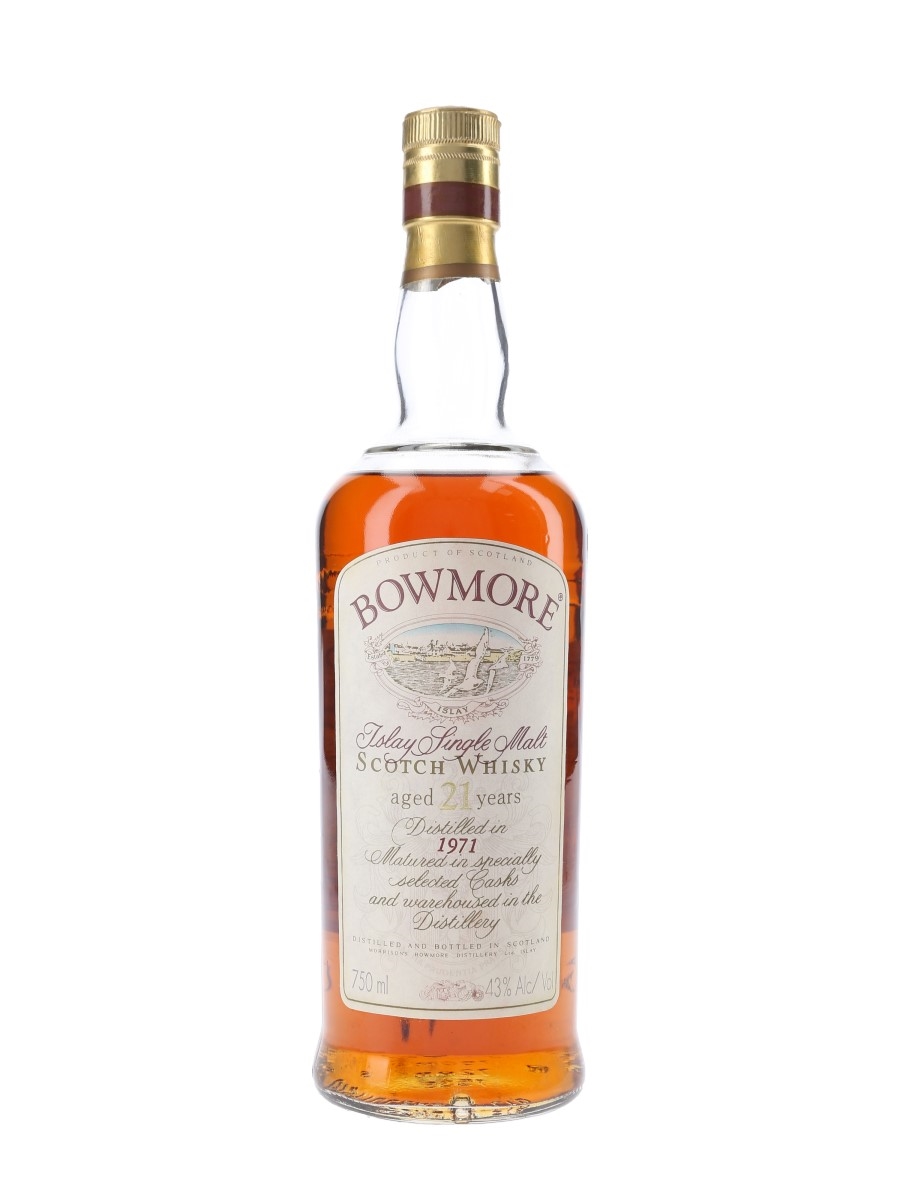 Bowmore 1971 21 Year Old  75cl / 43%