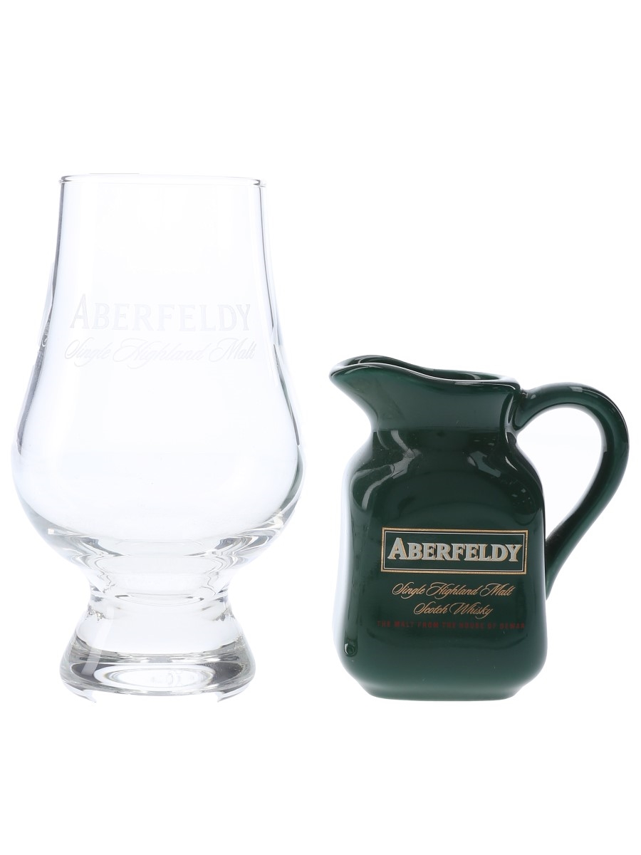 Aberfeldy Nosing Glass & Water Jug  