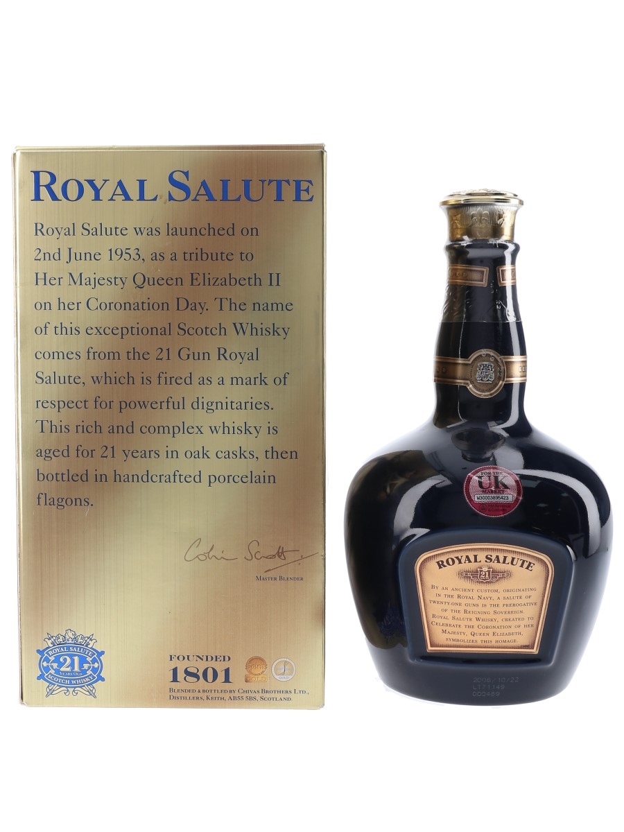Royal Salute 21 Year Old - Lot 69777 - Buy/Sell Blended