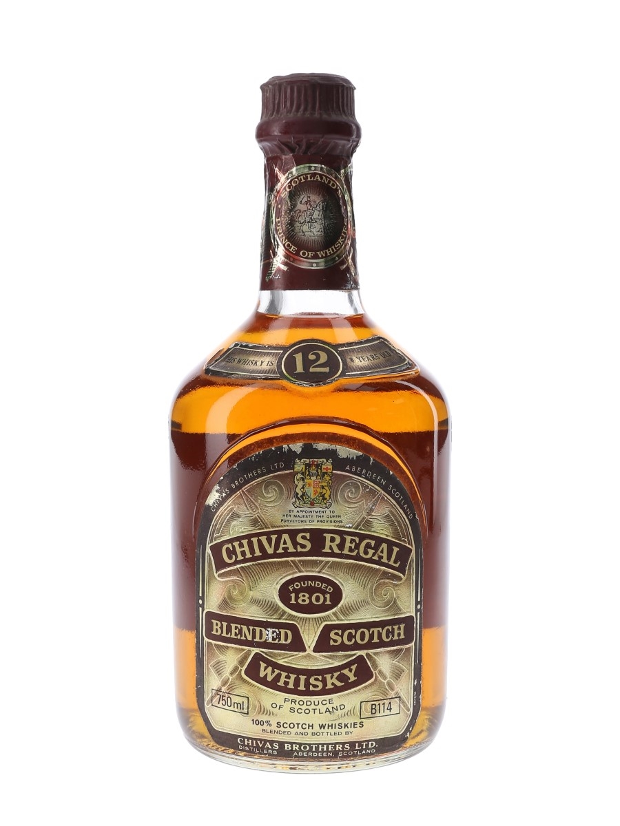 Chivas Regal 12 Year Old Bottled 1970s-1980s - South Africa 75cl