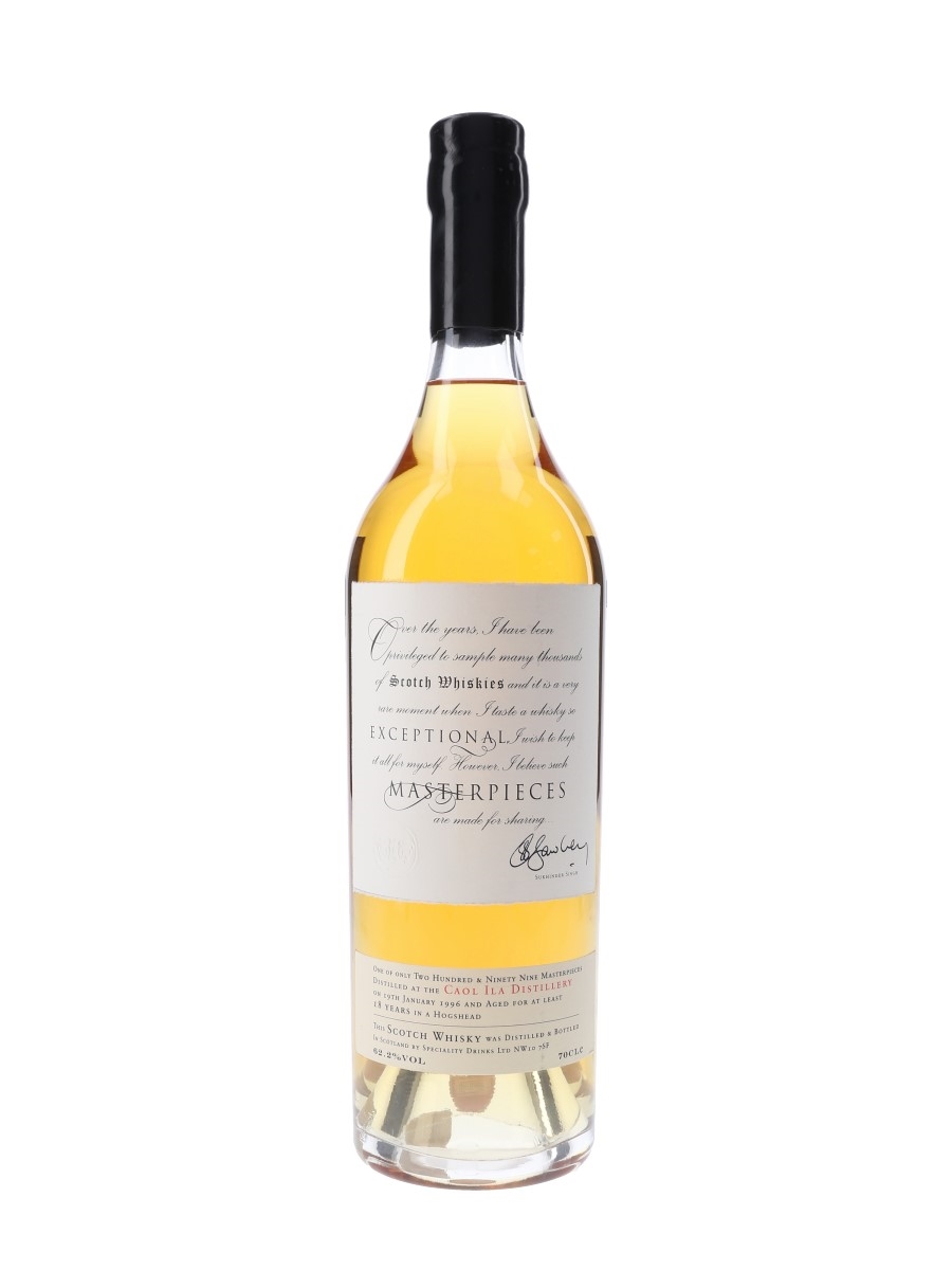 Caol Ila 1996 18 Year Old Masterpieces Speciality Drinks 70cl / 62.2%