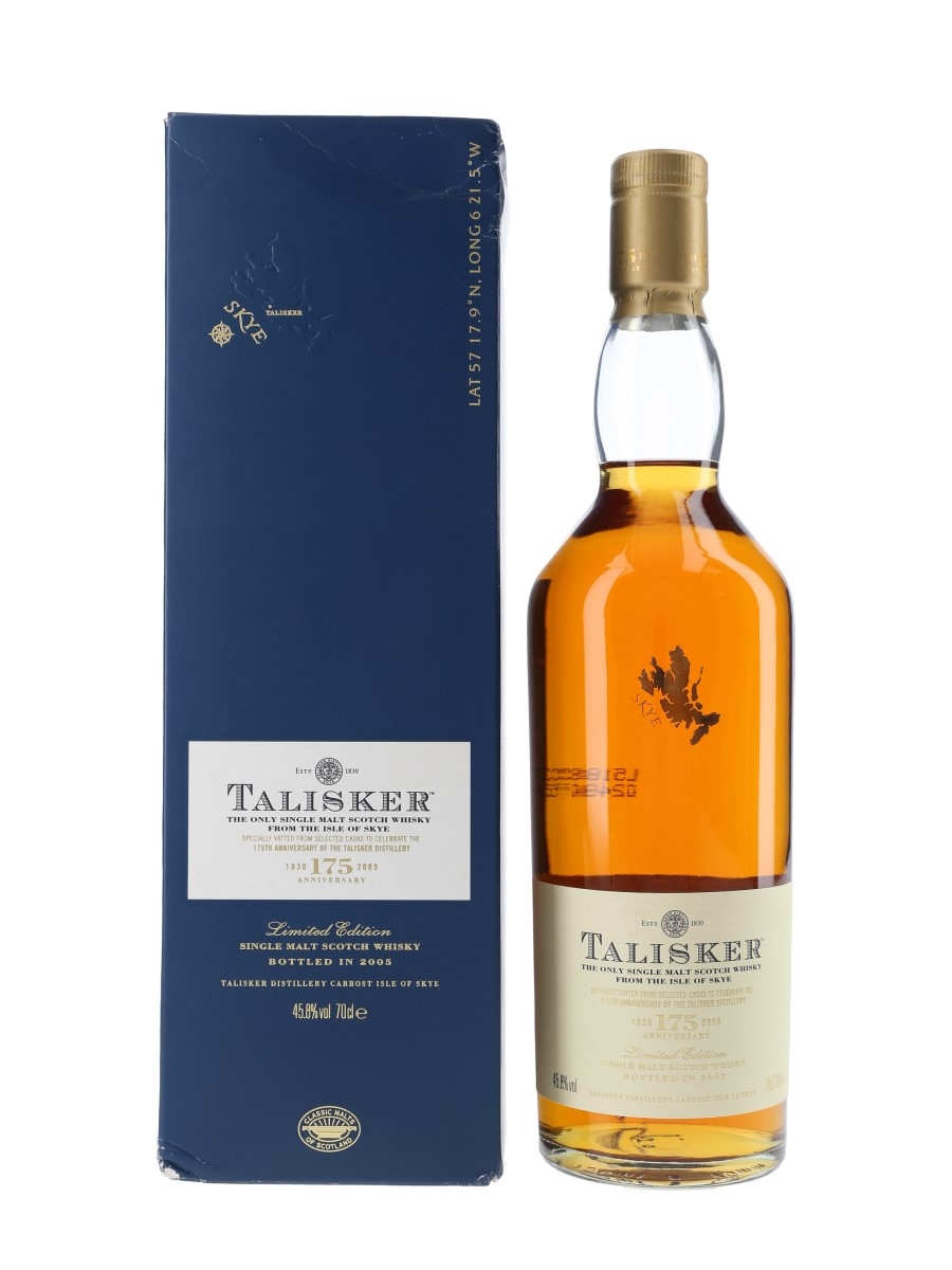 Talisker 175th Anniversary Bottled 2005 70cl / 45.8%