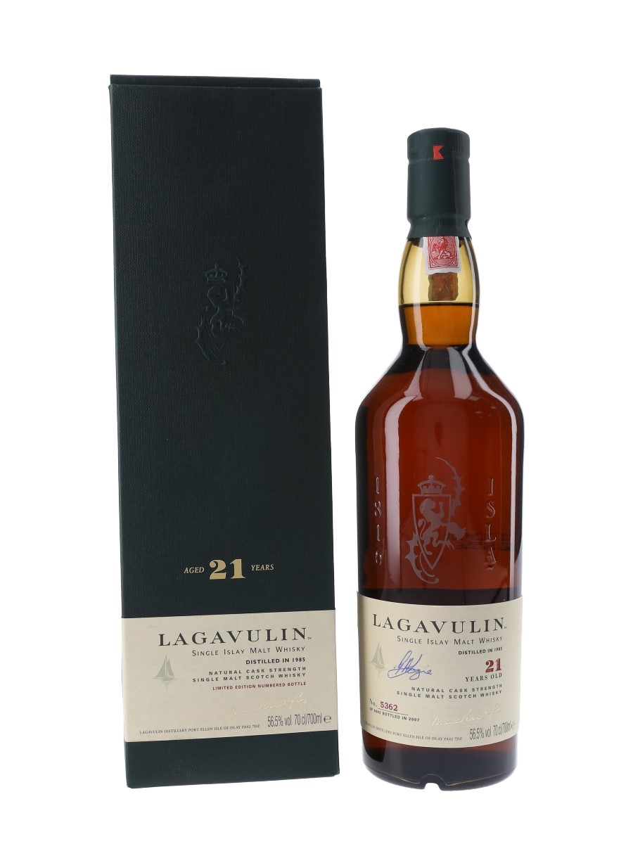 Lagavulin 1985 21 Year Old Special Releases 2007 - Signed Bottle 70cl / 56.5%