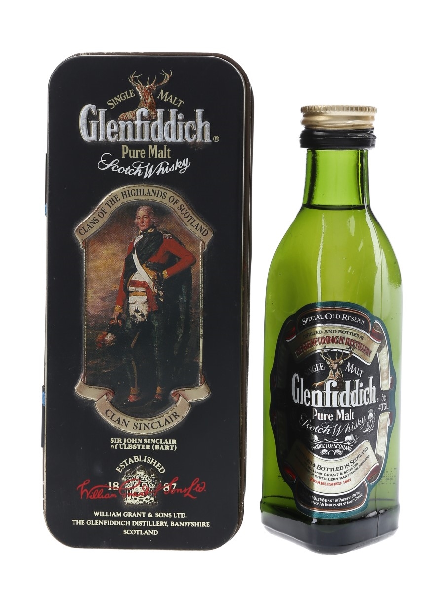 Scotch Whisky (Glenfiddich) 5cl 43GL-