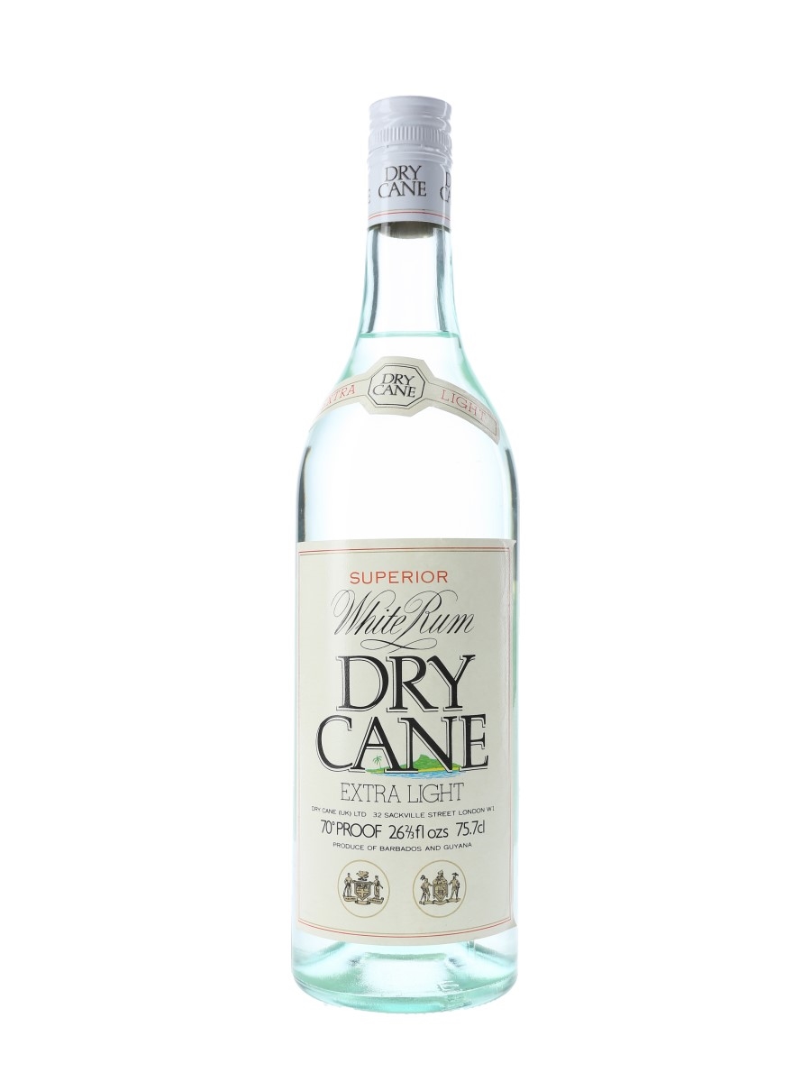 Dry Cane Extra Light Rum Bottled 1970s 75.7cl / 40%