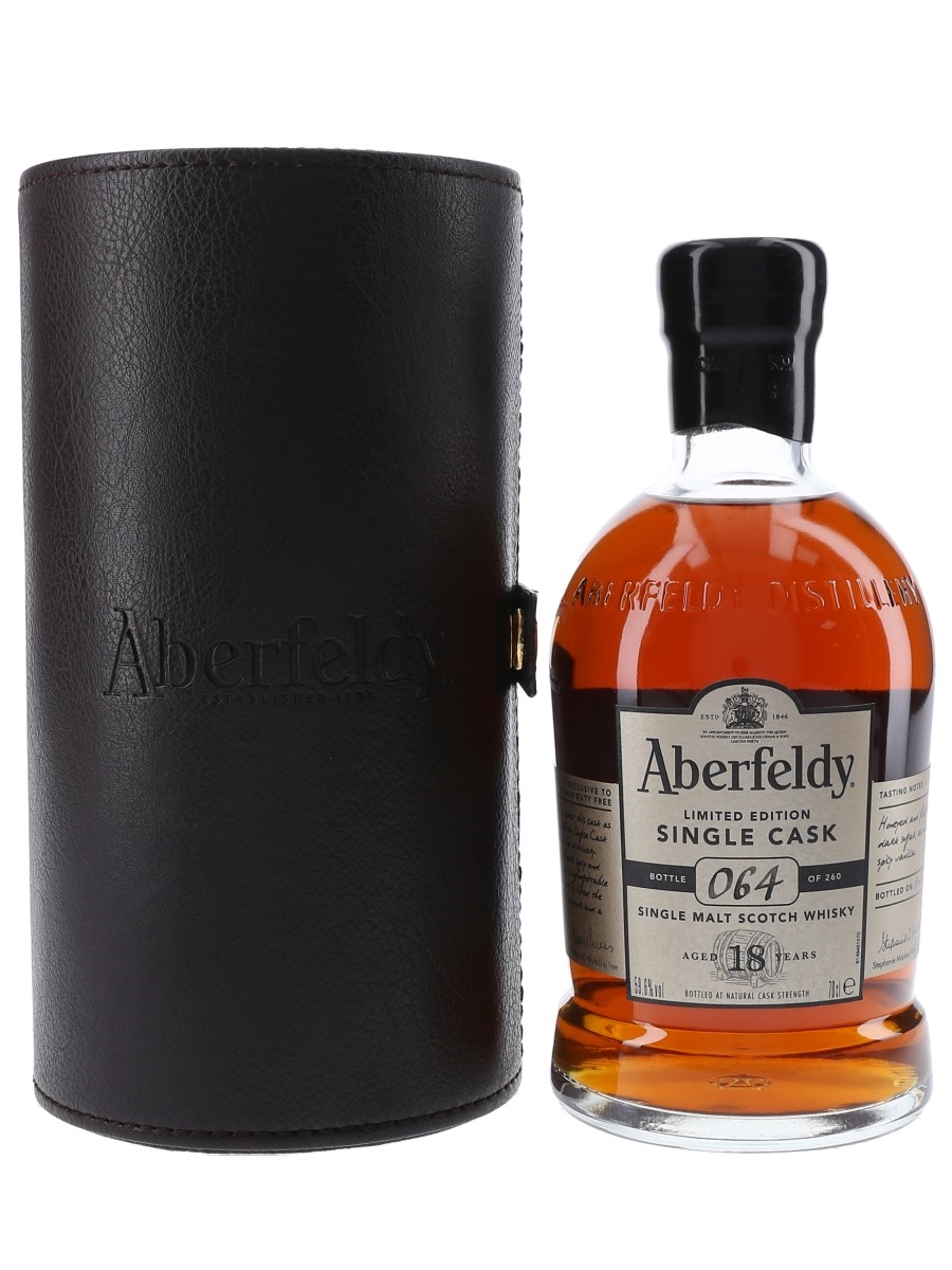 Aberfeldy 1991 18 Year Old Single Cask Bottled 2009 - World Duty Free 70cl / 59.6%