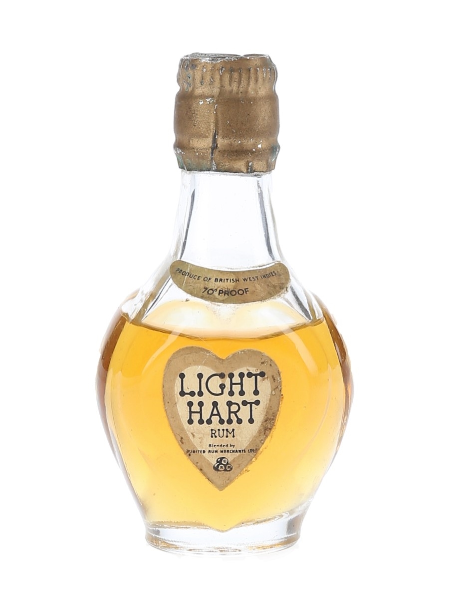 Light Hart Rum Bottled 1950s-1960s 5cl / 40%