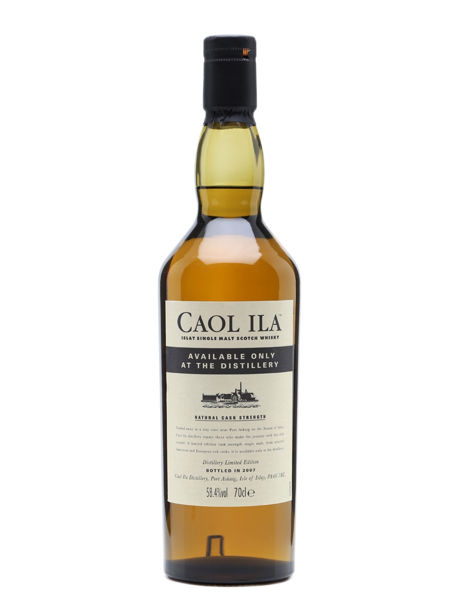 Caol Ila Bottled 2007 Available Only At The Distillery 70cl