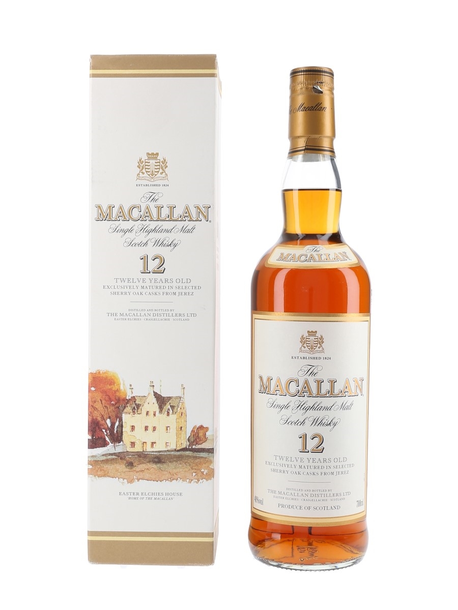 Macallan 12 Year Old Bottled 1990s-2000s 70cl / 40%