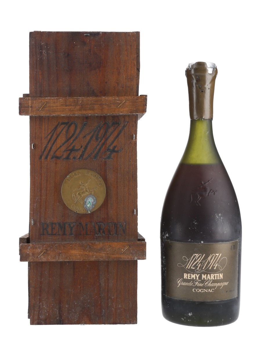 Remy Martin 250th Anniversary Cognac Bottled 1974 70cl / 40%