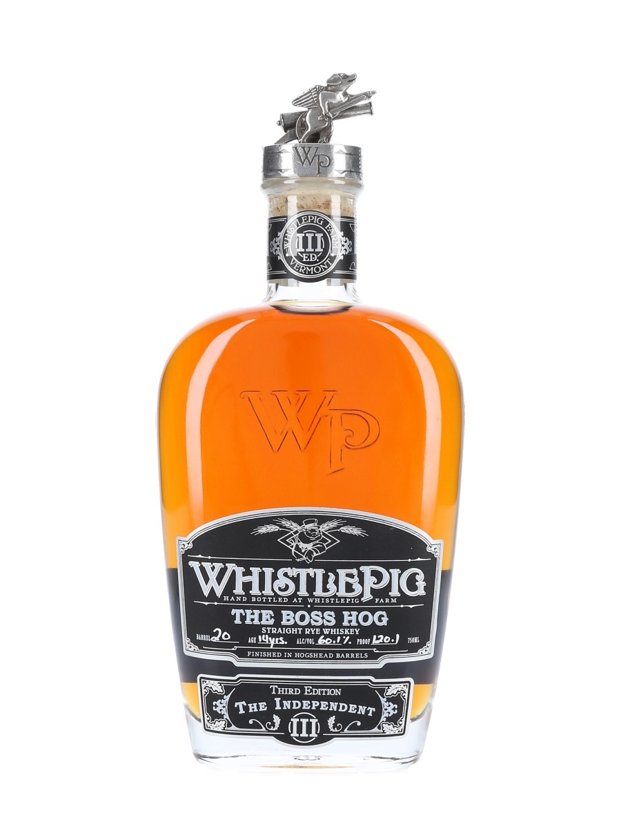 Whistlepig 14 Year Old The Boss Hog Third Edition - The Independent 75cl / 60.1%