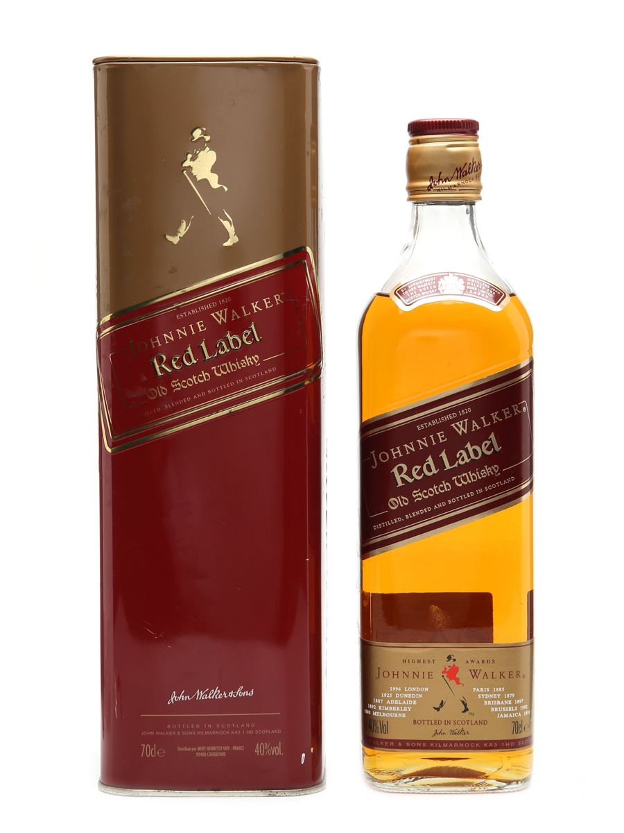 Johnnie Walker Red Label Bottled 1990s 70cl