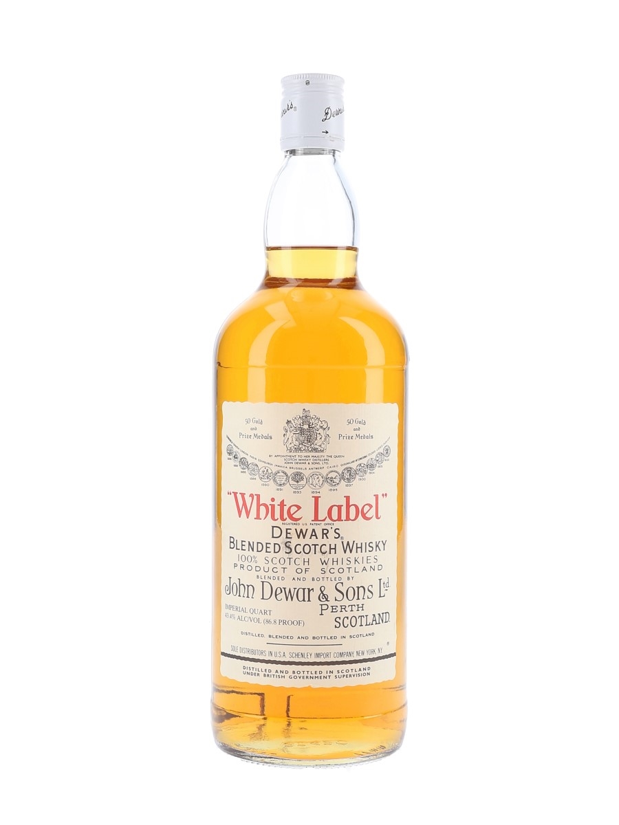 Dewar's White Label Bottled 1980s - Schenley Import, New York 113cl / 43.4%