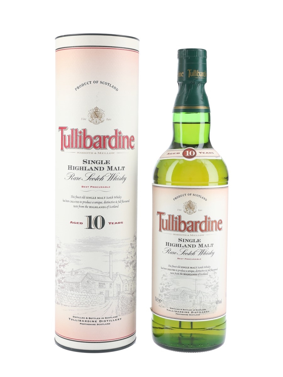 Tullibardine 10 Year Old Bottled 1990s 70cl / 40%