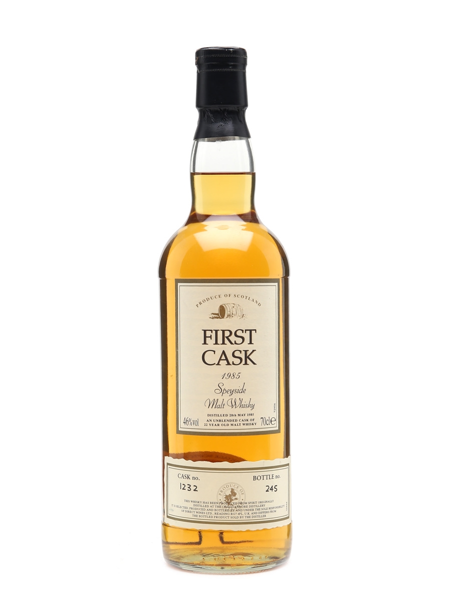 Cragganmore 1985 22 Years Old First Cask 70cl