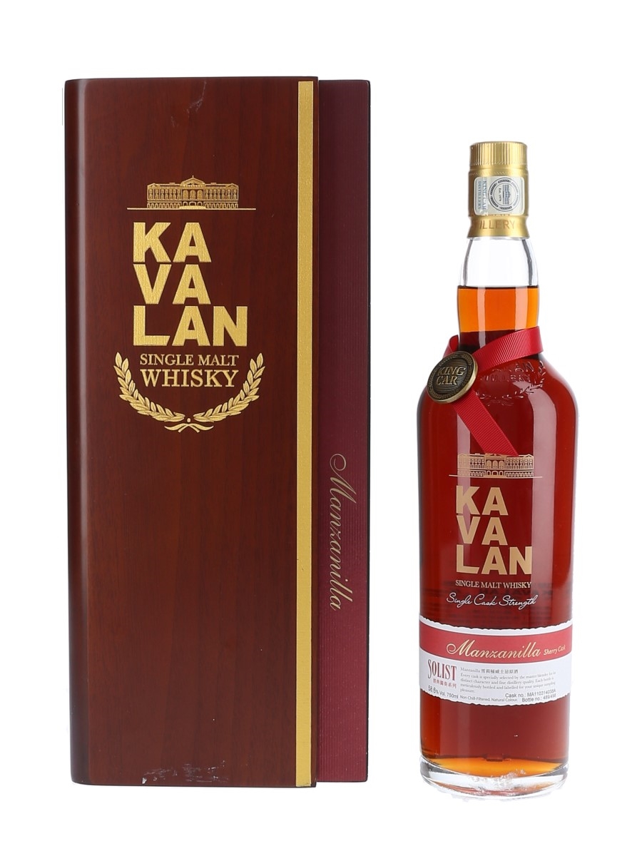 Kavalan Solist Manzanilla Cask Distilled 2011, Bottled 2017 70cl / 58.6%