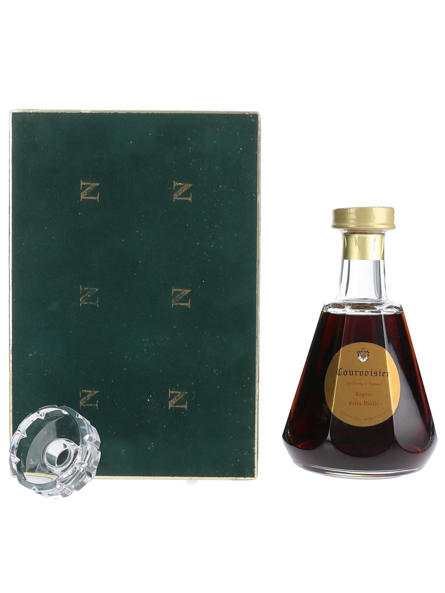 Courvoisier Extra Vieille Cognac Bottled 1960s - Baccarat Crystal Decanter 70cl