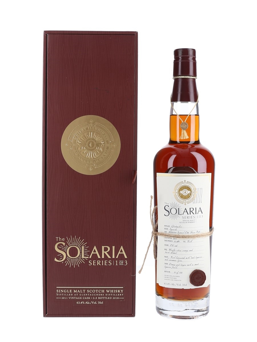 Glentauchers 2011 Solaria Series 1 of 3 Bottled 2018 - Whisky Illuminati 70cl / 63.4%
