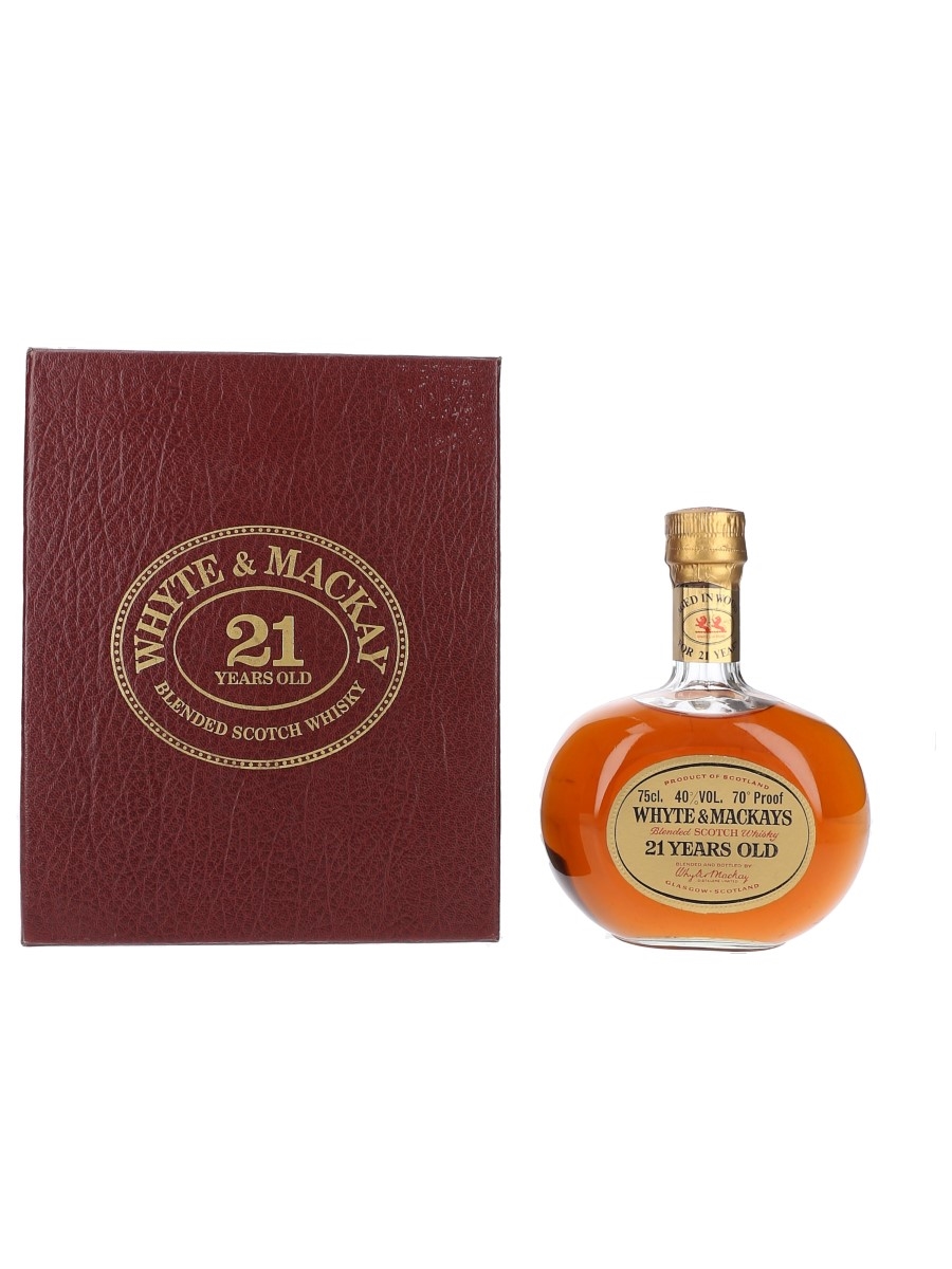 Whyte & Mackay's 21 Year Old Bottled 1970s-1980s 75cl / 40%