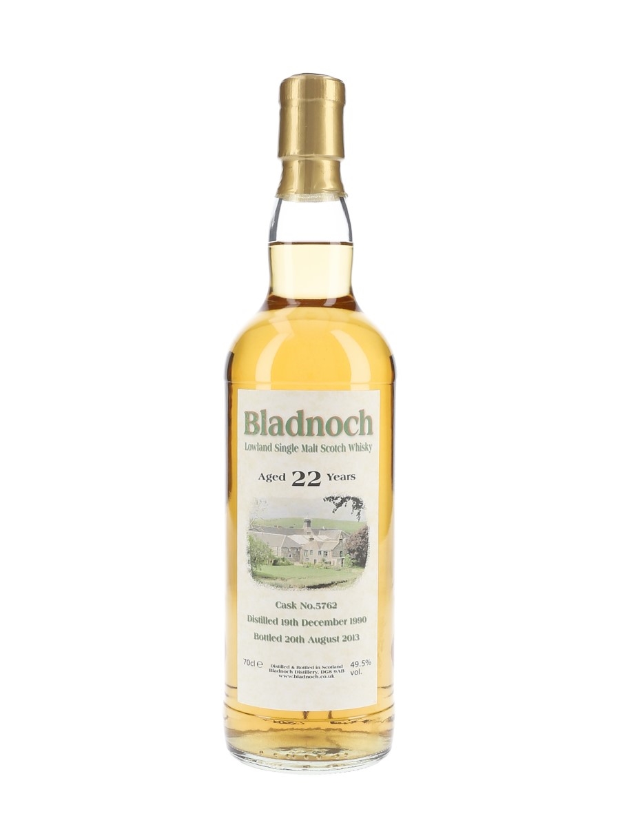 Bladnoch 1990 22 Year Old Bottled 2013 70cl / 49.5%