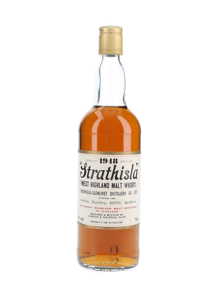 Strathisla 1948 Bottled 1980s - Gordon & MacPhail 75cl / 40%