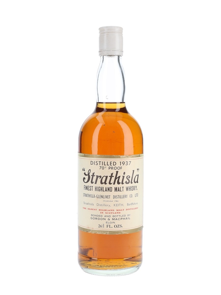 Strathisla 1937 Bottled 1970s - Gordon & MacPhail 75.7cl / 40%