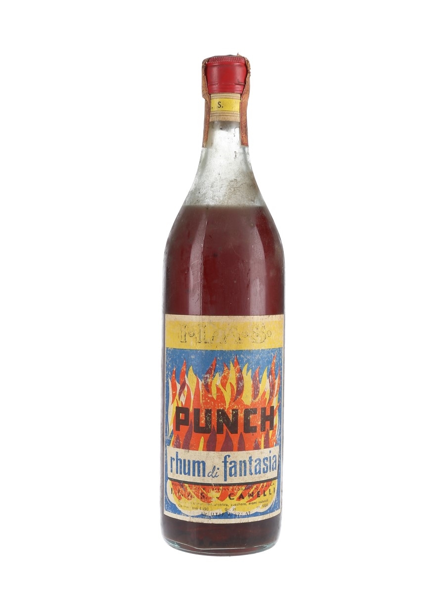 Ilas Canelli Punch Rhum Di Fantasia Bottled 1960s 100cl / 21%